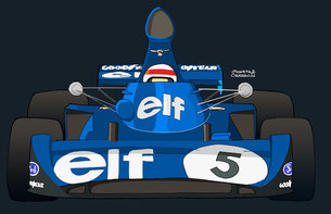 Jackie Stewart by Muneta & Cerracín