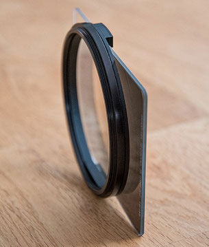 Neuheit: Mini-Filterhalter für 75mm Verlaufsfilter von filterfotografie.com, Foto: bonnescape
