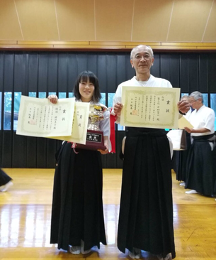 左:鋒城選手 右:中村選手