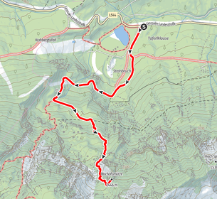 Bischofsmütze, Höllengebirge, Taferlklause, Franz Scheckenberger Steig