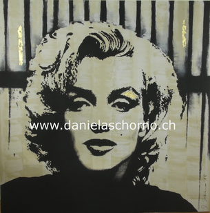 Daniela Schorno Künstlerin im Wohnbereich - Pop Art Deco Minimal Abstrakt Kunst