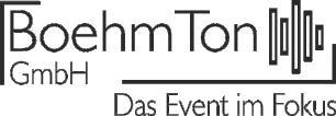 BoehmTon GmbH Veranstaltungstechnik aus NRW