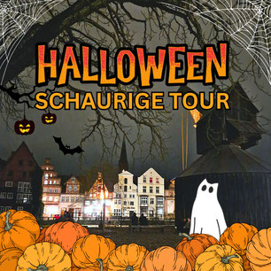 Halloween - schaurige Stadtführung. Gruselige Geschichten aus dem historischen Lüneburg