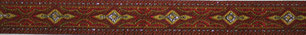 Borte rotgold, 16mm, Halsband Hund