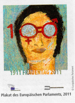 Plakat: 100 Jahre Frauentag