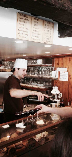 Bacareto da Lele Wein Bar, Santa Croce Venedig