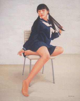 《予感》 アクリル F30