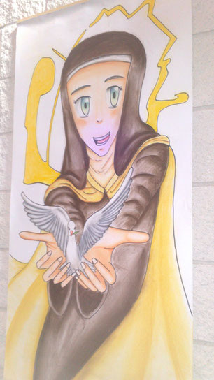 Imagen de Santa Teresa de Jesús en nuestra parroquia