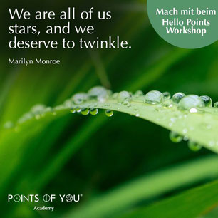 Points of You - Hello Points Workshop Level I, quivit - Coaching & Entwicklung, Zürich und Basel