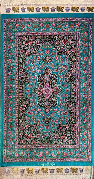 QUM silk ポシティサイズ Abulghasem Jeddi工房