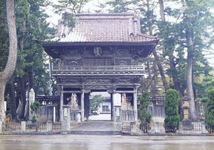 永泉寺山門(1991年撮影)