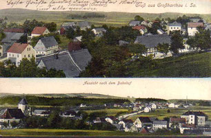 Bild: Seeligstadt Großharthau Postkarten