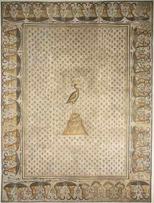 Fragment de Mosaïque Ve ap.JC Musée du Louvre