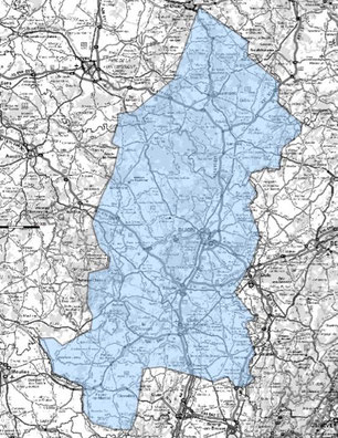 Carte multiplex Dijon étendu, canal 9B, fréquence DAB+ 204.640 MHz