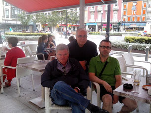 Jacinto, Juan Carlos y Paco