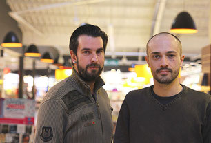 Jean-Christophe et Pierre du groupe Merzhin