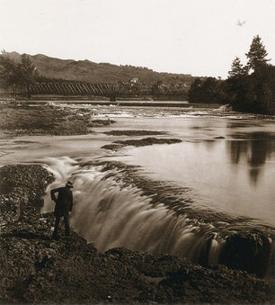 The Passaic Falls, Paterson (New Jersey).
