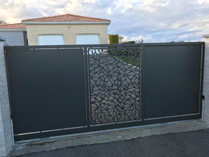 portail découpe laser