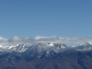 入笠山　雪山　スノーシュー　登山　ツアー