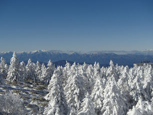 北横岳　雪山　登山　ガイド