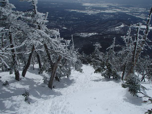 蓼科山　雪山登山　講習　ガイドツアー