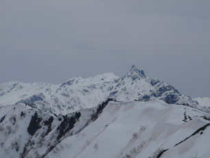 燕岳　雪山　登山　ガイド