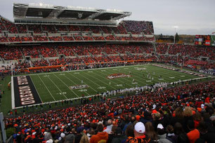 Stadion der Oregon State University "Beavers" - Football Spiel