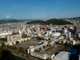 谷津山と富士山