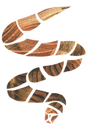 Collage Le Serpent de Terre
