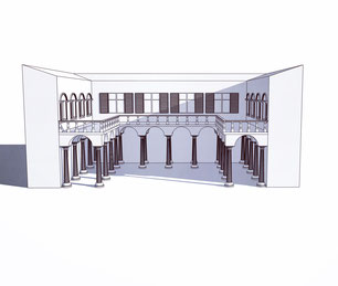  Scenography 3D Modell SketchUp Visualisierung