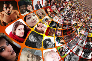 Viele Gesichter
