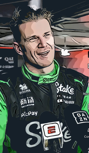 Nico Hülkenberg by Muneta & Cerracín