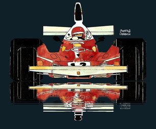 Niki Lauda by Muneta & Cerracín