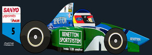 Michael Schumacher by Muneta & Cerracín