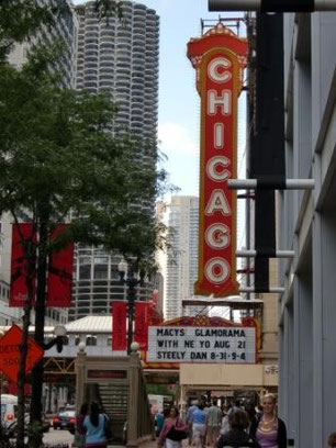Famous Chicago Theatre Sign