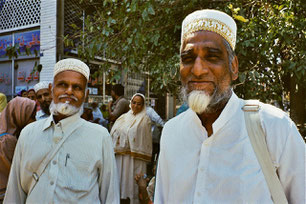 Pilgergruppe aus Pakistan