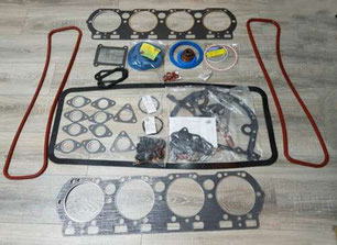 Dichtungssatz Motor JAMZ 238 LKW MAZ 504B. Engine gasket set engine JAMS 238 track MAS 500A, MAS 504B. Набор прокладок двигателя ЯМЗ 238 полный советского СССР грузовика МАЗ 504Б.
