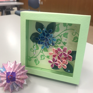 Mさん作「紫陽花」
