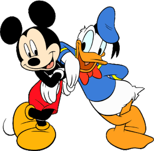 avec la participation de Mickey et Donald (désolée d’avance d’avoir détruit votre enfance ^^’)