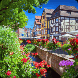 Private tours in English around Colmar with a licensed guide