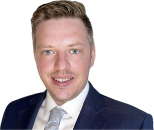 Profilbild Francis Schwan Anzug mit Krawatte
