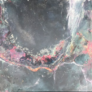 Nachtwandel, Patricia Antoni, Acrylbild