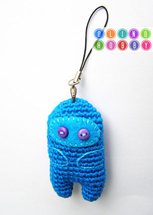 Crochet Alien amigurumi toy
