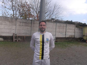 Antonio Palmieri, con la maglia dell'Eclanese