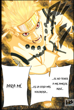 Ilustración del Manga de Naruto Shippuden