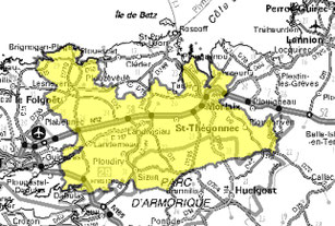 Carte multiplex Morlaix local, canal 9D, fréquence DAB+ 208.064 MHz