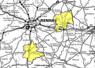 Carte multiplex Vitré local, Canal 8A, fréquence DAB+ 195.936 MHz