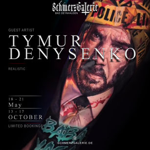 schmerzgalerie tattoo bad oeynhausen color realism realismus tattoo farbtattoo tymur denysenko
