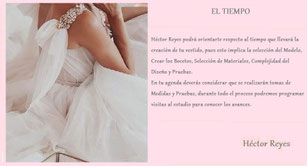 EL TIEMPO "HÉCTOR REYES DISEÑADOR DE MODA EN ALTA COSTURA"
