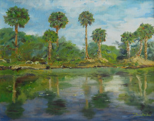 Florida Summer Collection, Oil, 11x14, $550